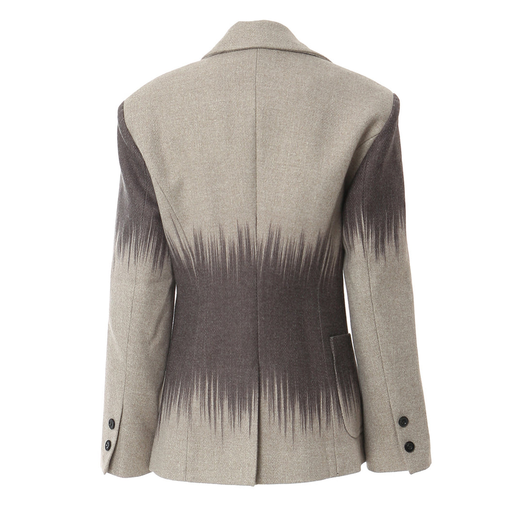 Geplooide top met uitlopende mouwen en maxi-rok set met tailleband – Rosiny 