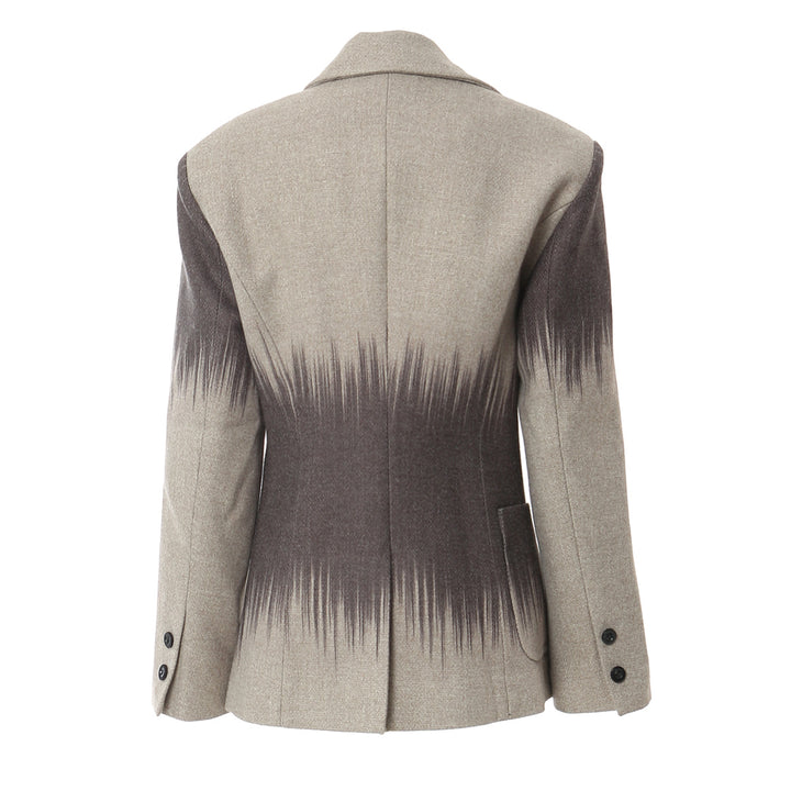 Geplooide top met uitlopende mouwen en maxi-rok set met tailleband – Rosiny 