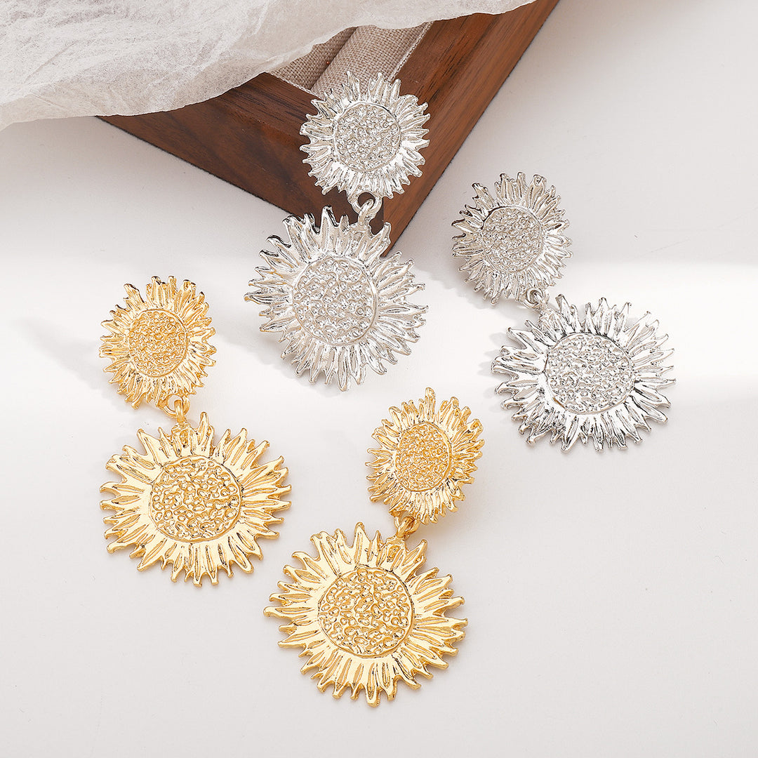 Geplooide top met uitlopende mouwen en maxi-rok set met tailleband – Rosiny 