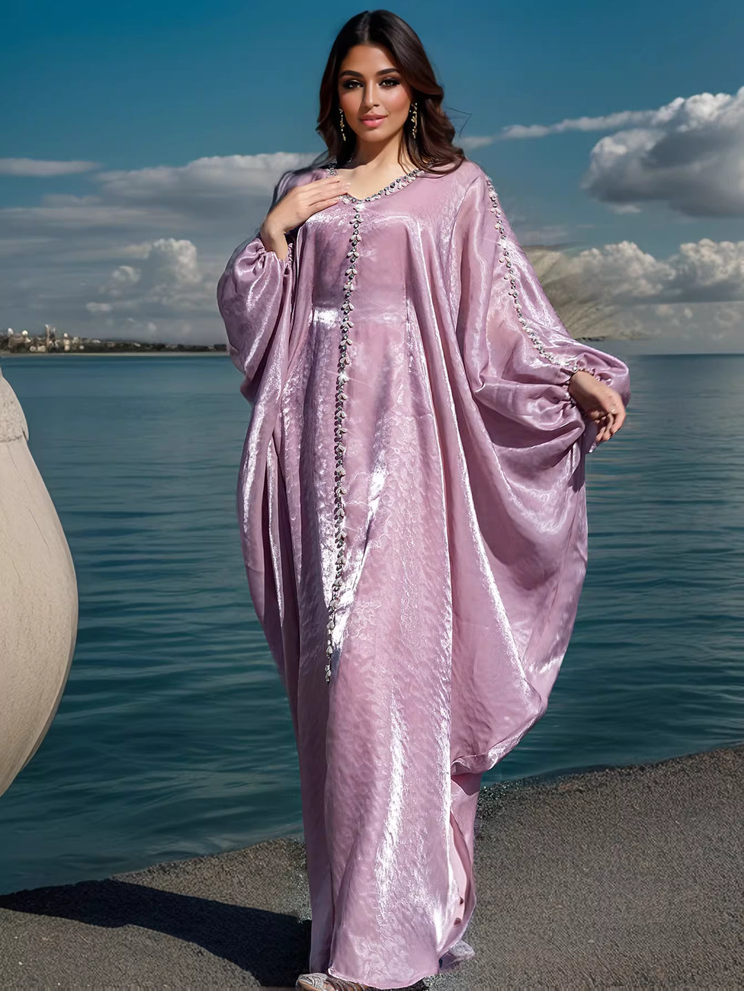 Elegant Sleeveless Maxi Dress – NOVA