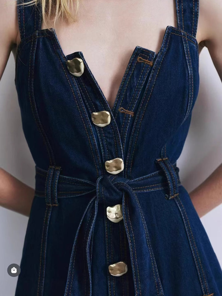 Geplooide top met uitlopende mouwen en maxi-rok set met tailleband – Rosiny 