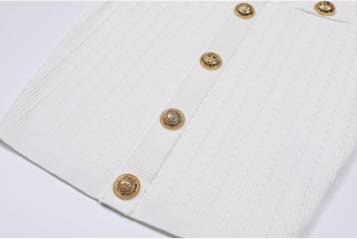 Haut à manches évasées plissées et ensemble jupe longue avec ceinture à la taille – Rosiny 