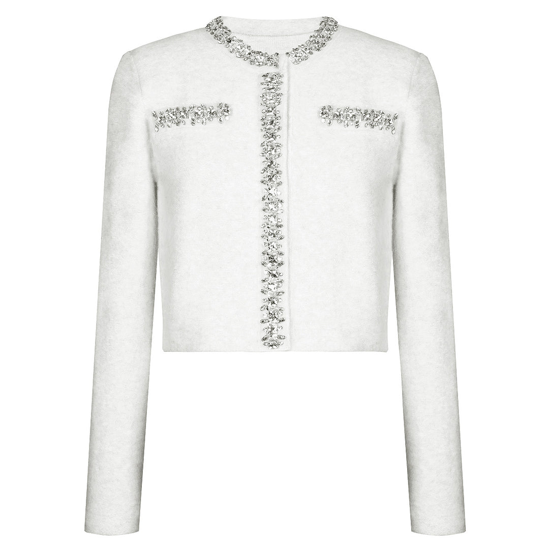 褶皱喇叭袖上衣和高腰裙套装，配腰带 – Rosiny 