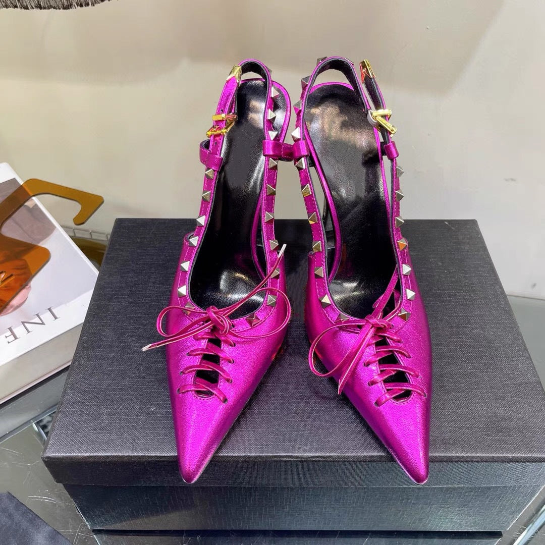 Geplooide top met uitlopende mouwen en maxi-rok set met tailleband – Rosiny 