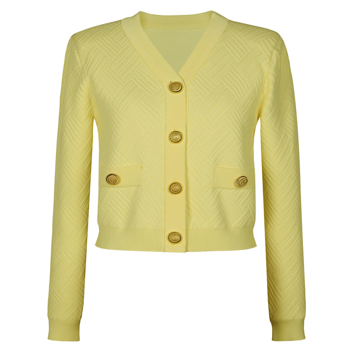 褶皱喇叭袖上衣和高腰裙套装，配腰带 – Rosiny 