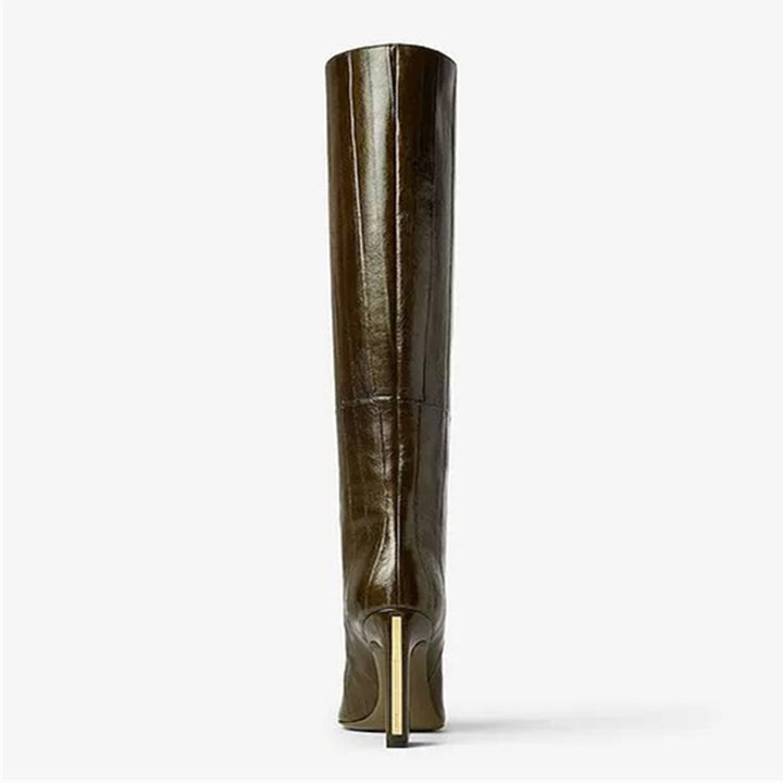 Geplooide top met uitlopende mouwen en maxi-rok set met tailleband – Rosiny 