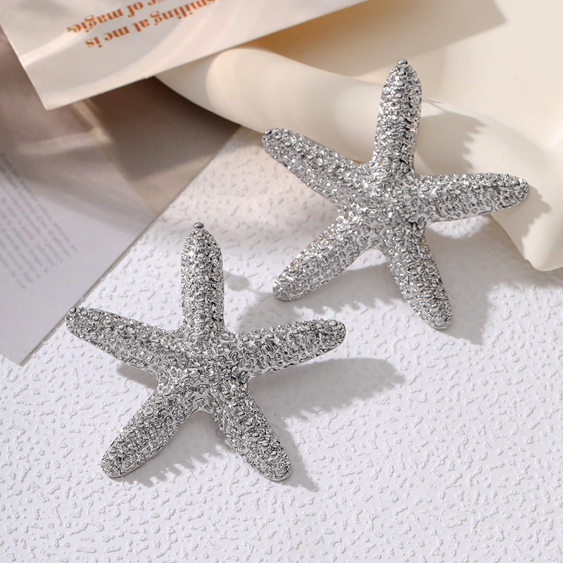 mehrfarbige Kettenhalskette mit Emaille-Seeanhängern - CORALIA 