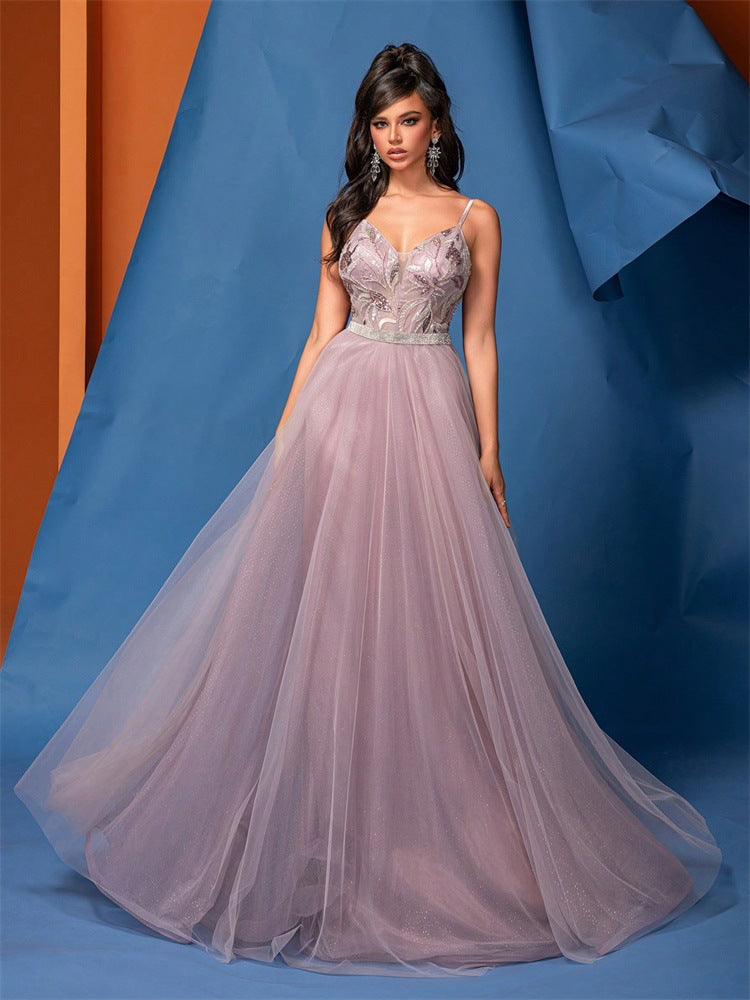 Haut à manches évasées plissées et ensemble jupe longue avec ceinture à la taille – Rosiny 