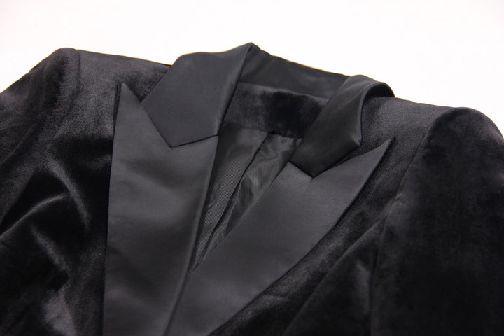 سترة مخملية بأكمام مزينة بالريش – ستيلافيا