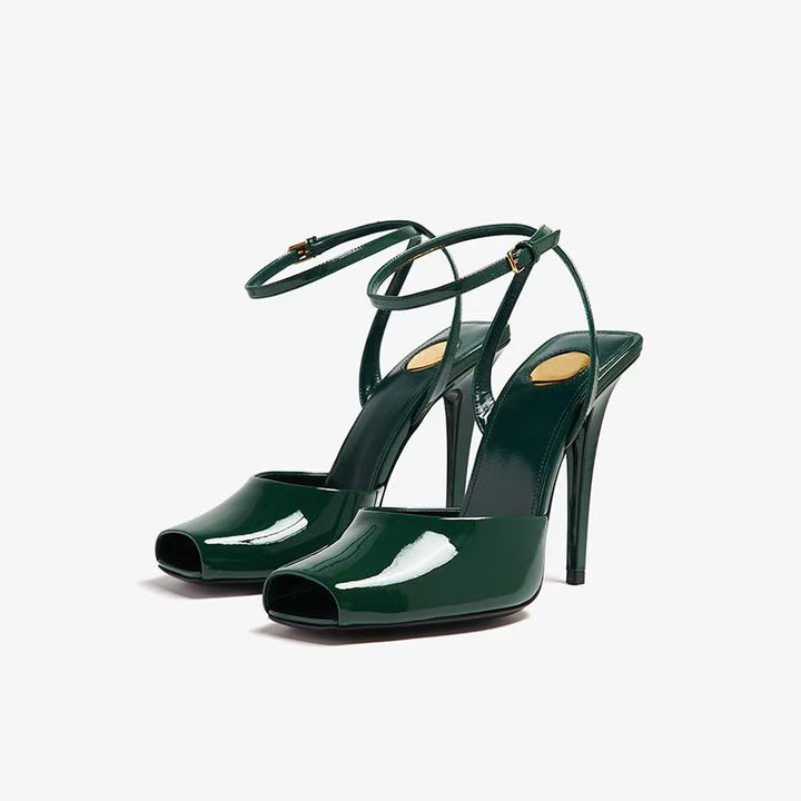 Geplooide top met uitlopende mouwen en maxi-rok set met tailleband – Rosiny 