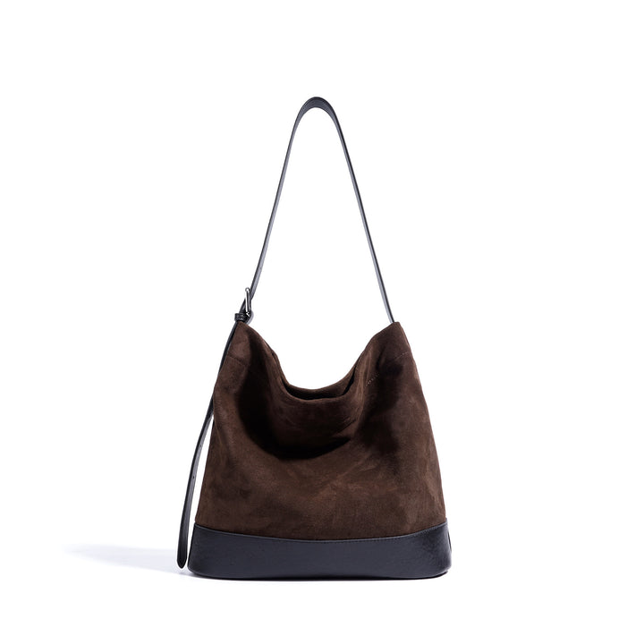 sac cabas en rotin tissé avec doubles poignées en cuir – LÉONIE 