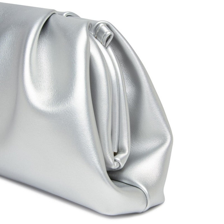 soft pleated leather clutch bag – ADLNIA