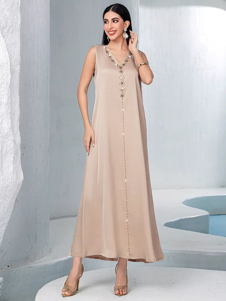 Elegant Long Sleeve Maxi Dress – AURORA