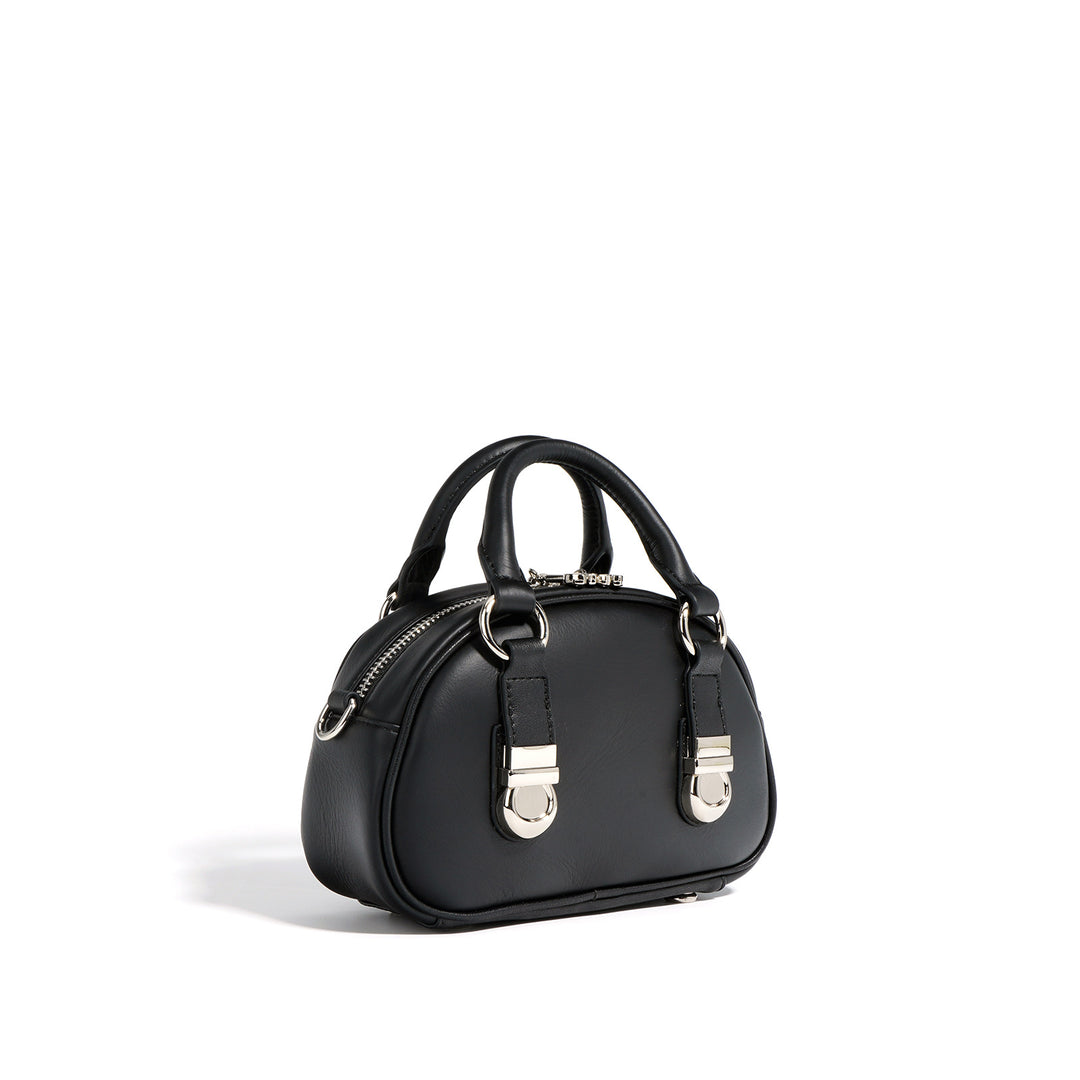 mouwloze uitlopende midi-jurk met kettingriem - CELIAV 