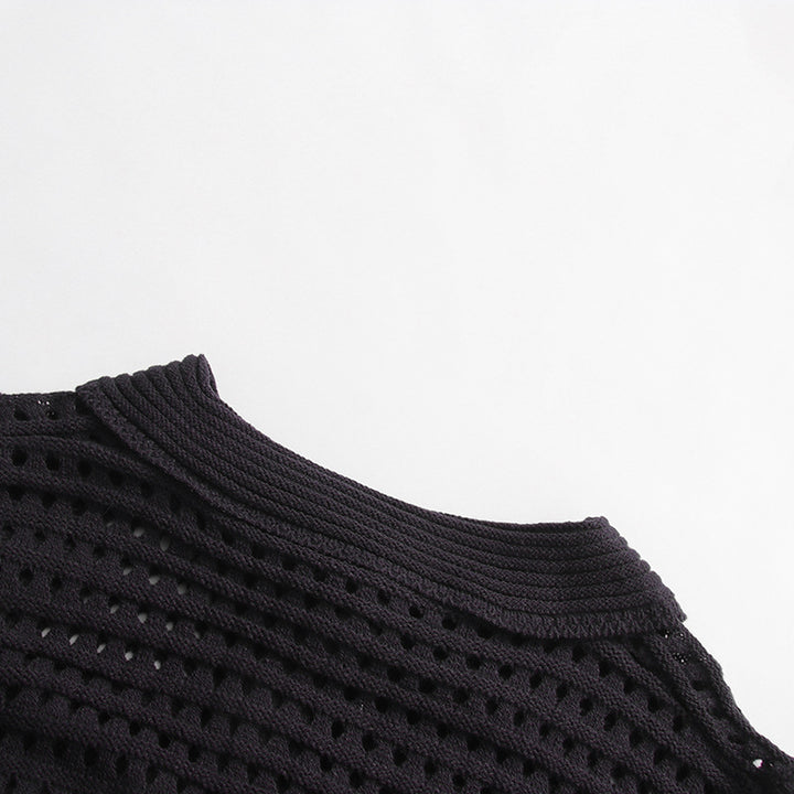 Haut à manches évasées plissées et ensemble jupe longue avec ceinture à la taille – Rosiny 