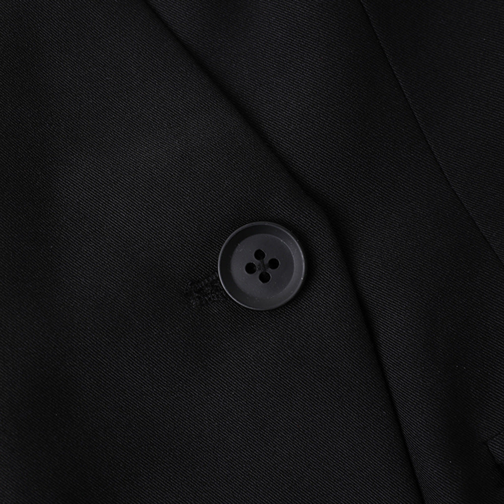 Blazer mini dress with contrast puff sleeves – NOVAQR