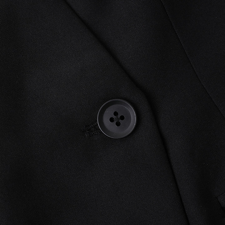 Blazer mini dress with contrast puff sleeves – NOVAQR