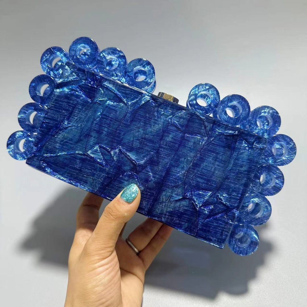 geweven rieten draagtas met dubbele leren handvatten – LÉONIE 