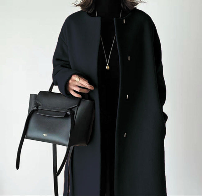 Plissiertes Oberteil mit ausgestellten Ärmeln und Maxirock-Set mit Taillengürtel – Rosiny 