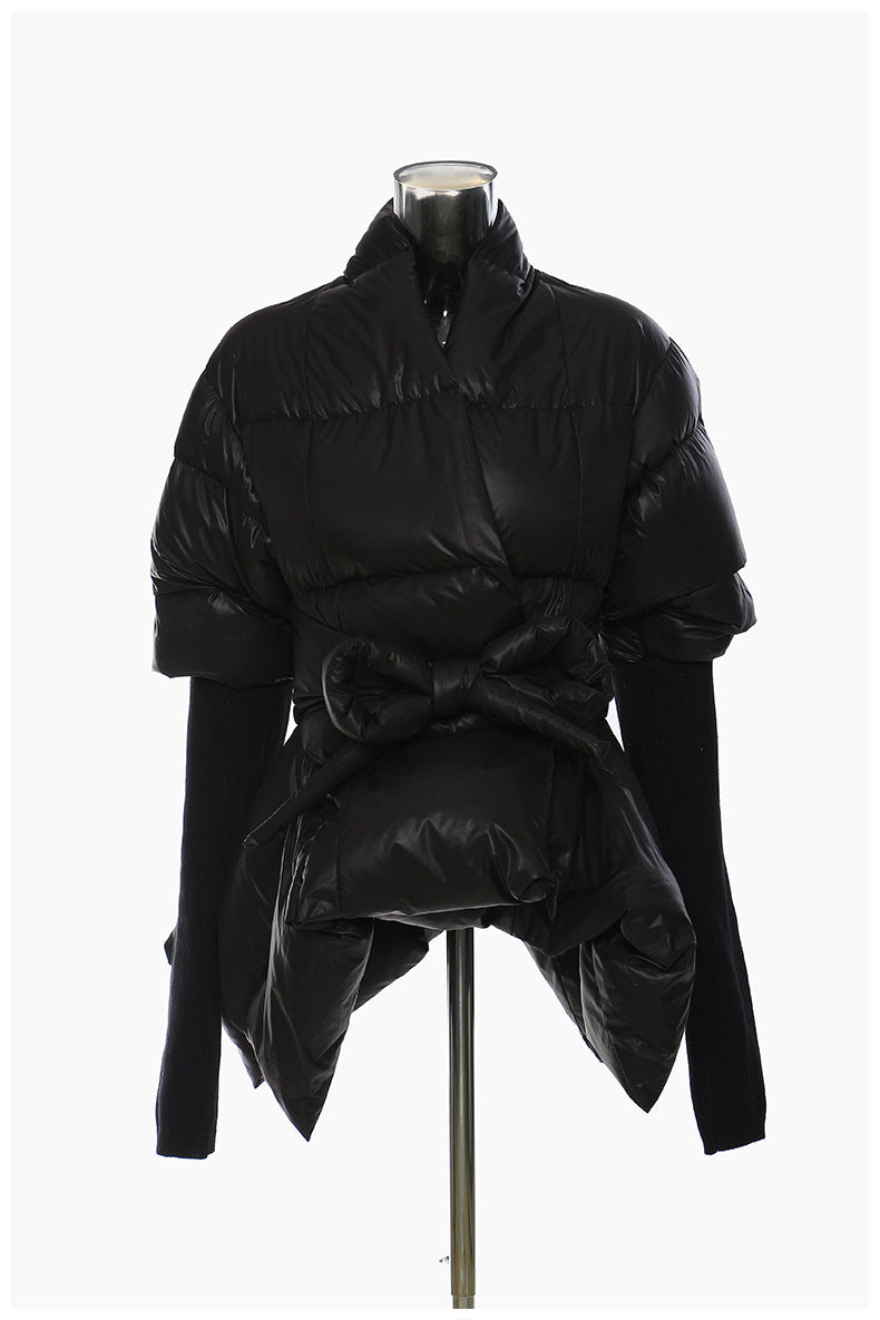 جاكيت بليزر مصمم خصيصًا بكتفين مكشوفتين - عاجي