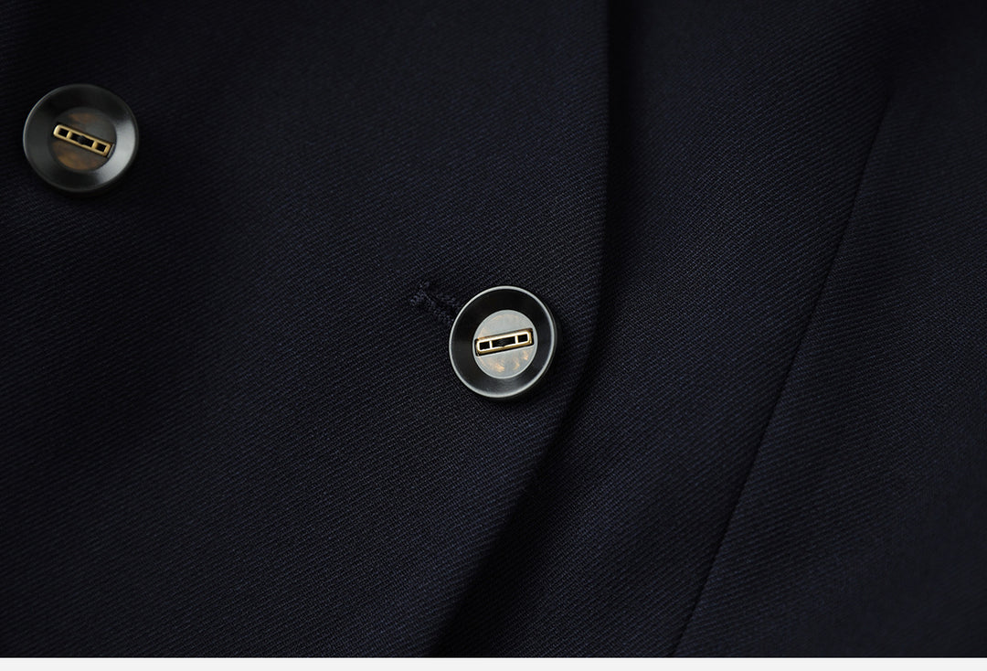 Belted wrap blazer and flared trousers set – IRON