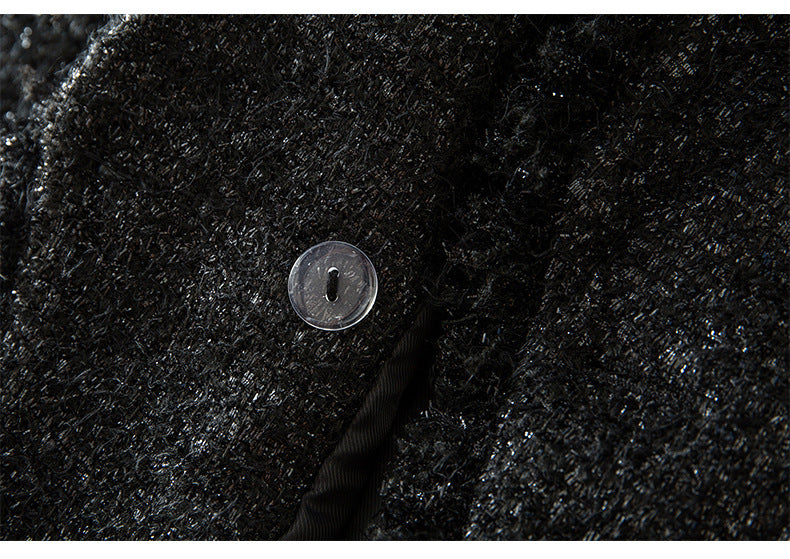 Plissiertes Oberteil mit ausgestellten Ärmeln und Maxirock-Set mit Taillengürtel – Rosiny 