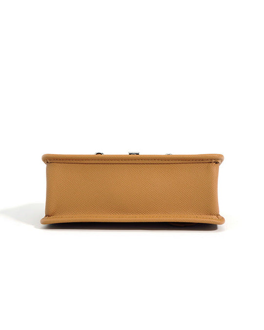 sac cabas en rotin tissé avec doubles poignées en cuir – LÉONIE 