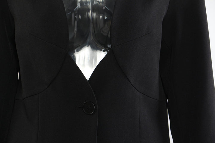 جاكيت بليزر مصمم خصيصًا بكتفين مكشوفتين - عاجي