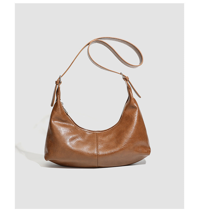 gewebte Rattan-Tragetasche mit doppelten Ledergriffen – LÉONIE 