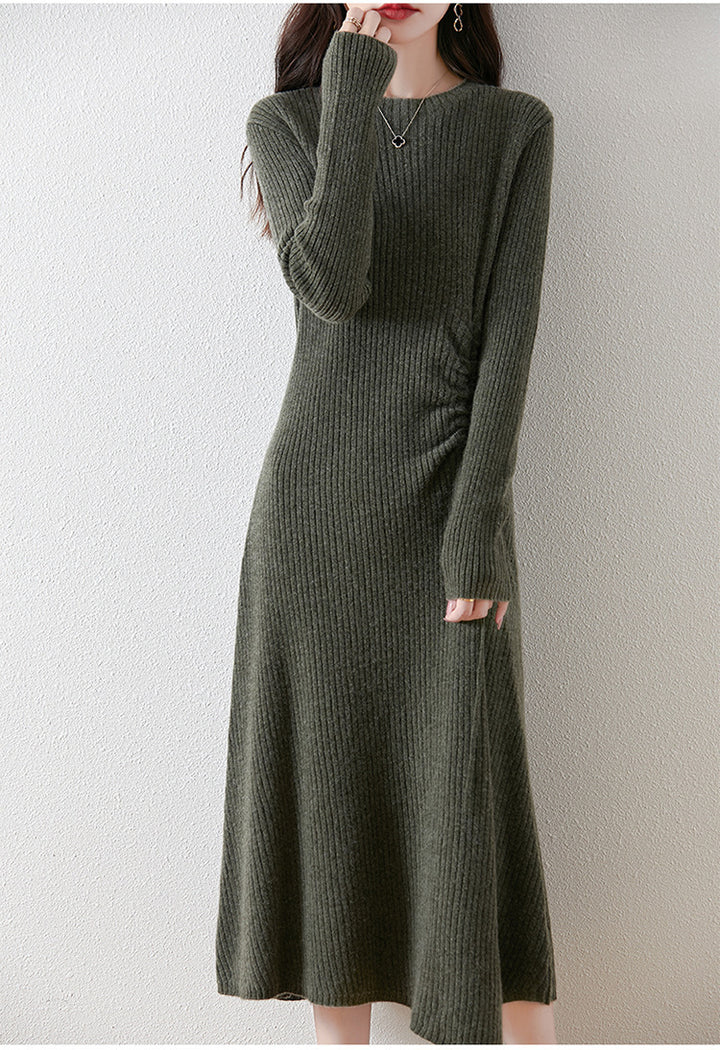 فستان ماكسي أنيق بأكمام طويلة – ليريا