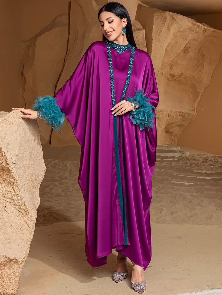 Long Sleeve Maxi Dress with Relaxed Fit – TAMER