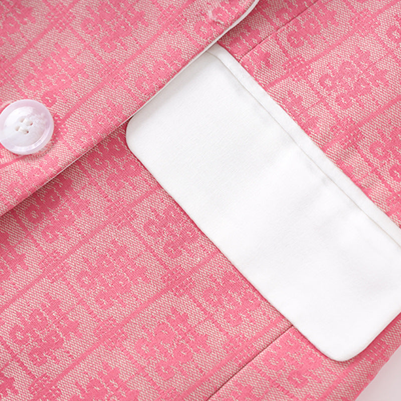 Geplooide top met uitlopende mouwen en maxi-rok set met tailleband – Rosiny 