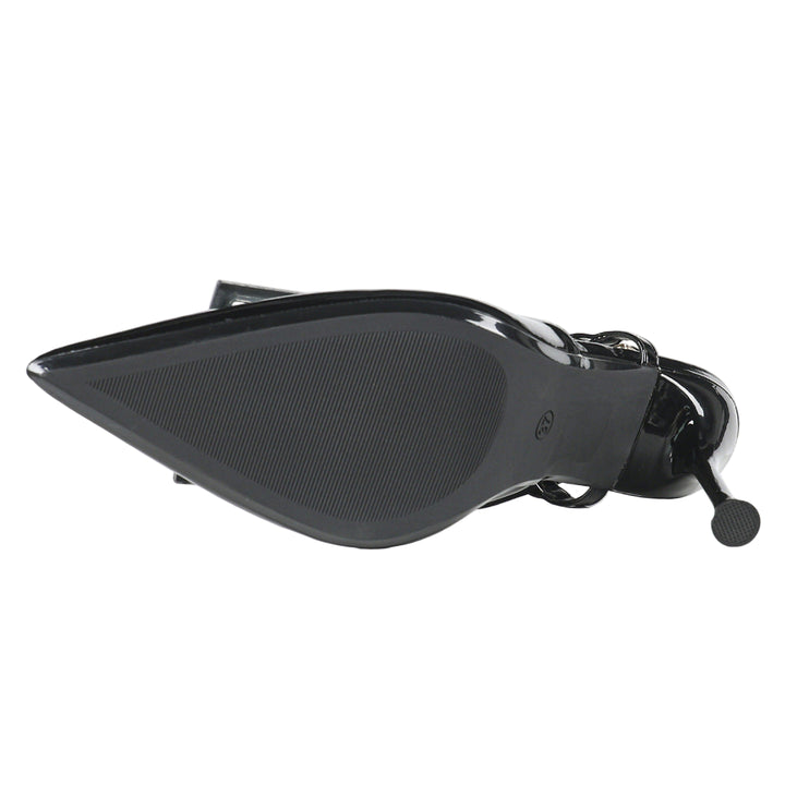 pointed slingback pumps with buckle strap - CIDRADU