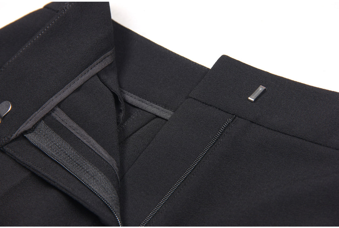 tailored pantsuit with pearl-embellished blazer – NOVALKI