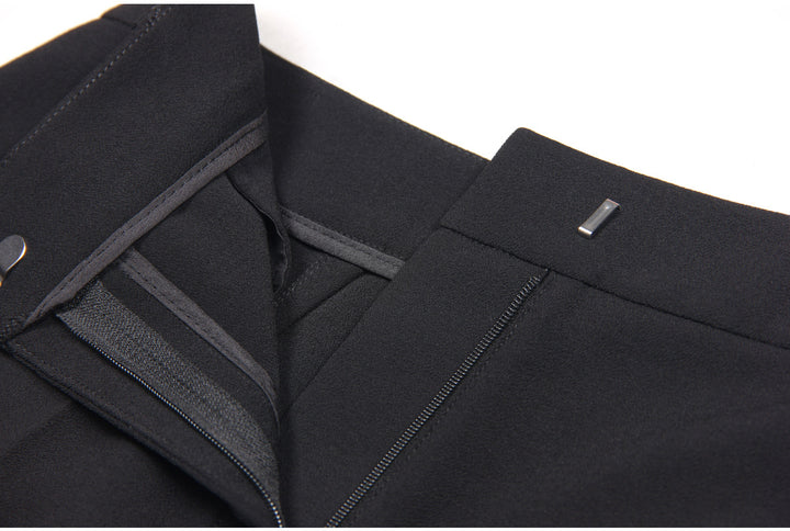 tailored pantsuit with pearl-embellished blazer – NOVALKI