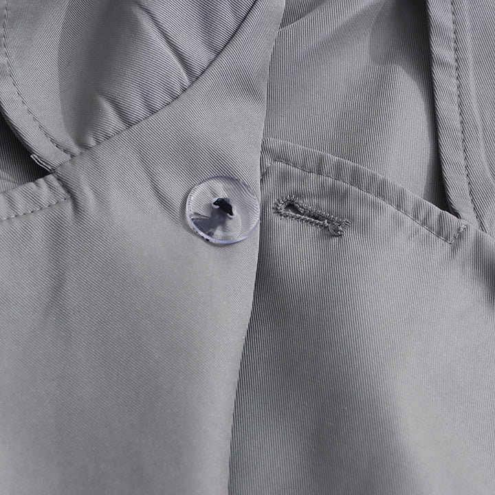 Plissiertes Oberteil mit ausgestellten Ärmeln und Maxirock-Set mit Taillengürtel – Rosiny 