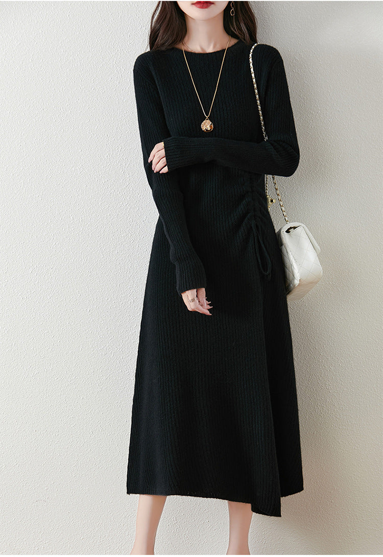 فستان ماكسي أنيق بأكمام طويلة – ليريا