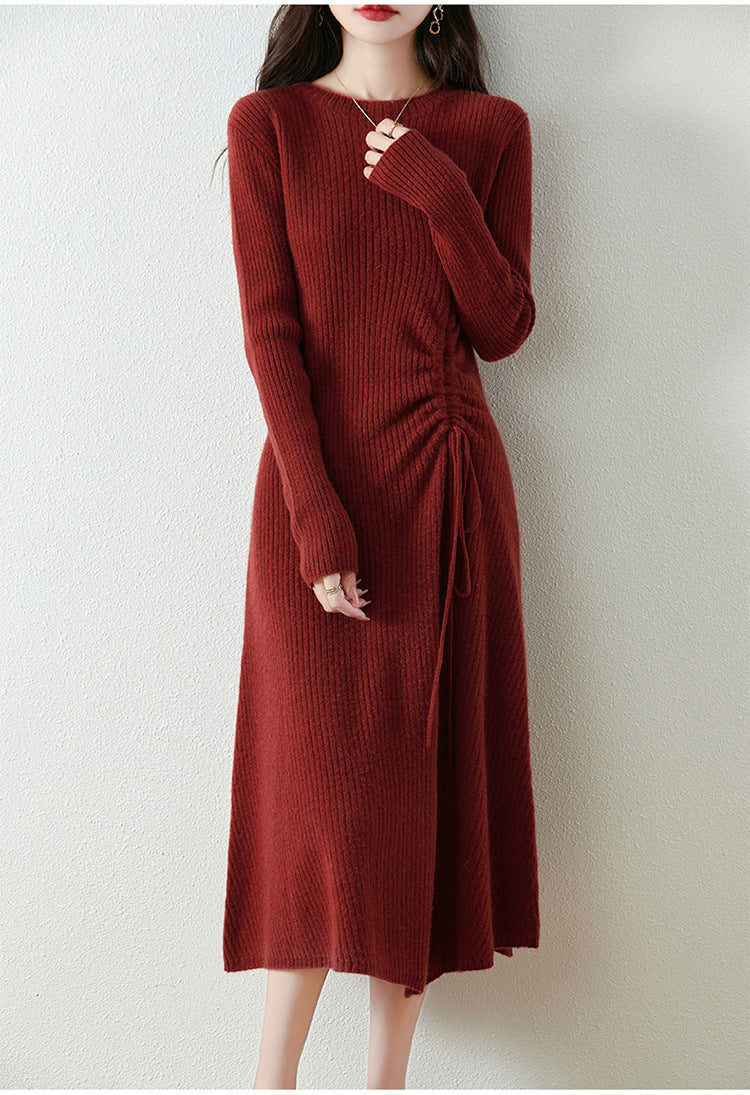 فستان ماكسي أنيق بأكمام طويلة – ليريا