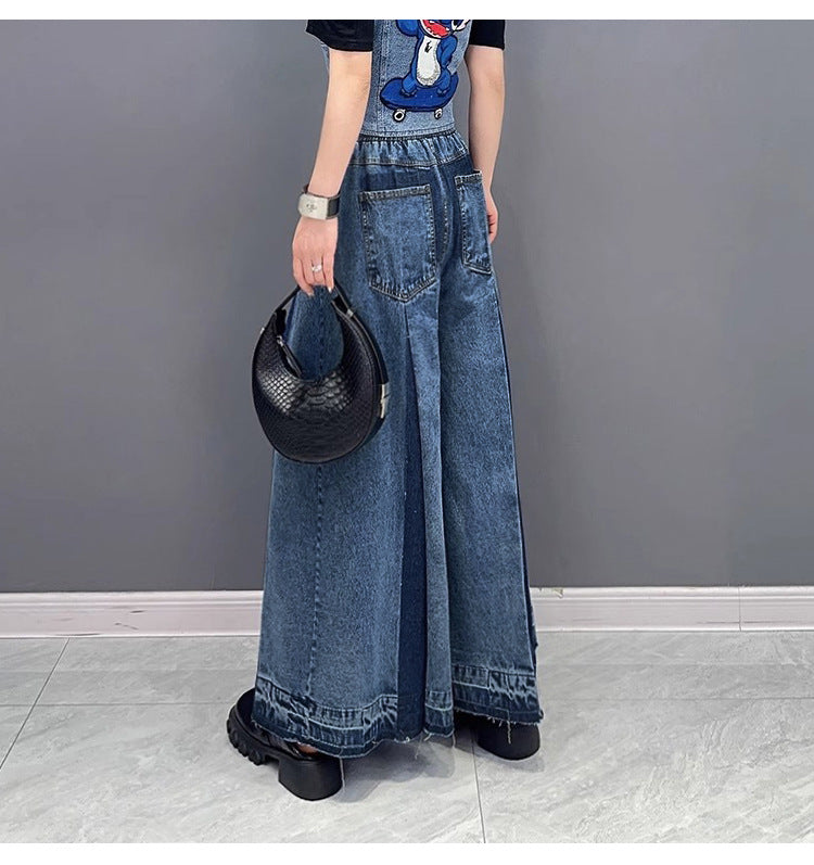 korte mouw midi jurk met 3D bloemenapplicaties - BLOOMIQ 