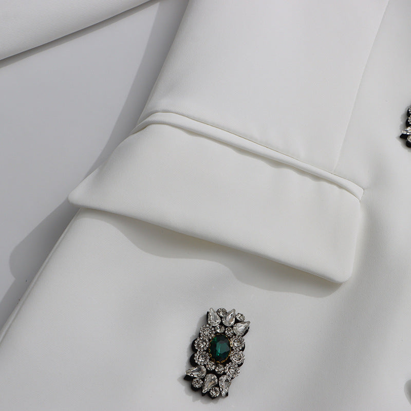 Haut à manches évasées plissées et ensemble jupe longue avec ceinture à la taille – Rosiny 