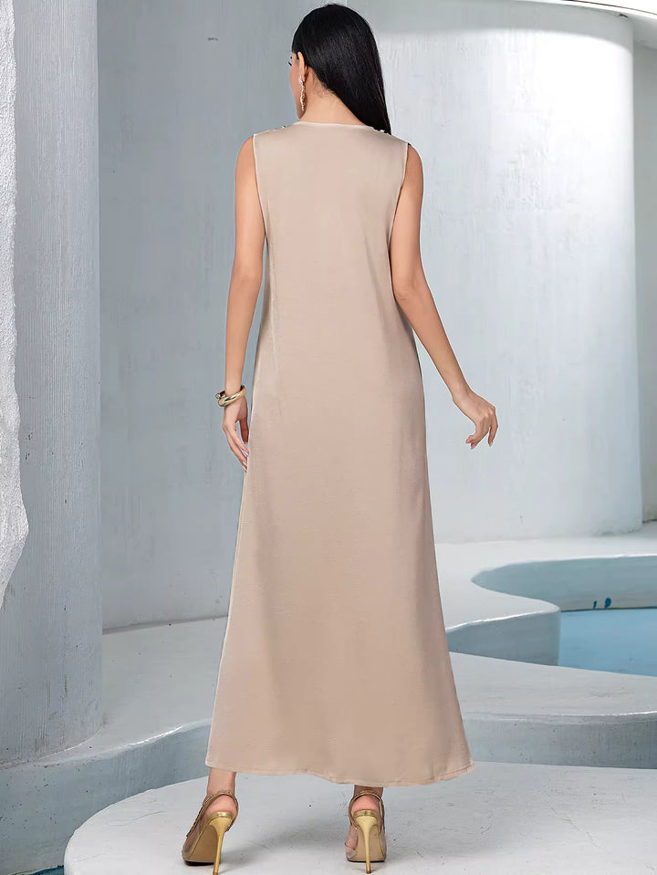 Elegant Long Sleeve Maxi Dress – AURORA