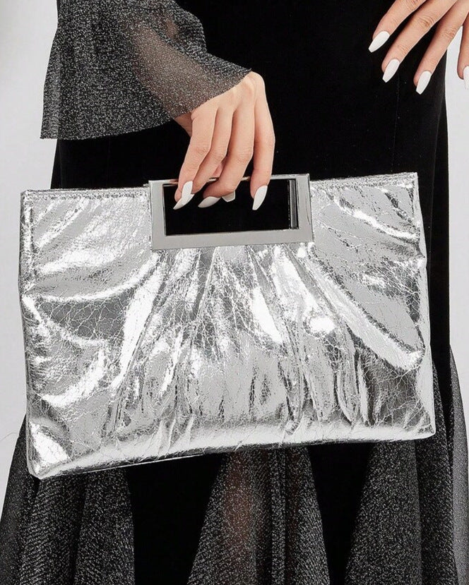 gewebte Rattan-Tragetasche mit doppelten Ledergriffen – LÉONIE 