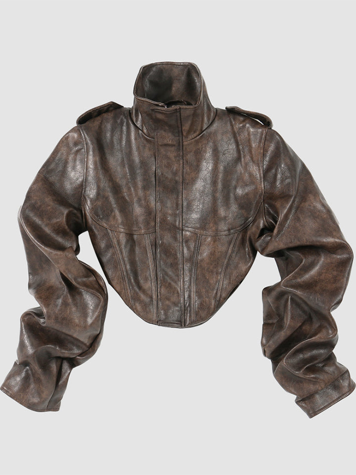 Haut à manches évasées plissées et ensemble jupe longue avec ceinture à la taille – Rosiny 