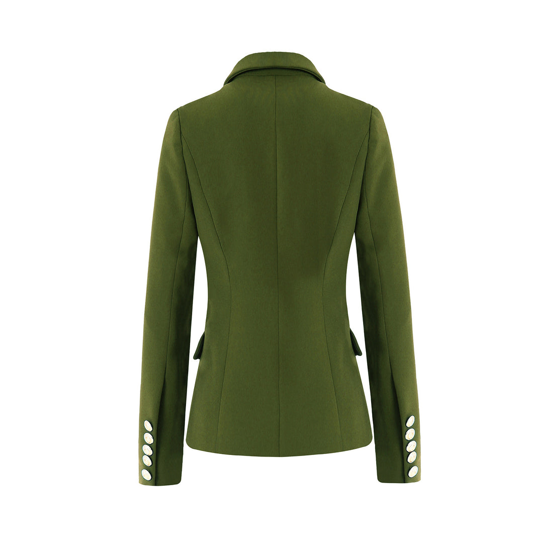 Geplooide top met uitlopende mouwen en maxi-rok set met tailleband – Rosiny 