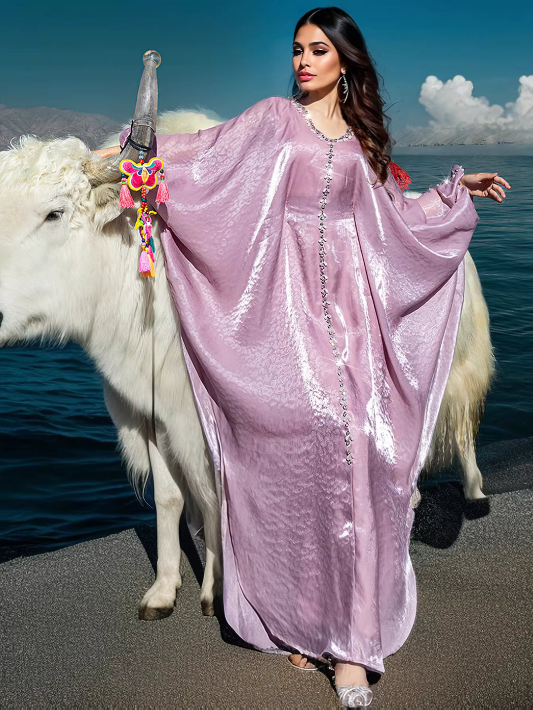 Elegant Sleeveless Maxi Dress – NOVA