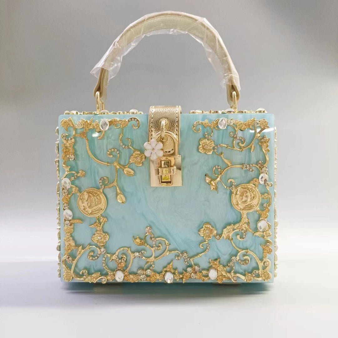 geweven rieten draagtas met dubbele leren handvatten – LÉONIE 