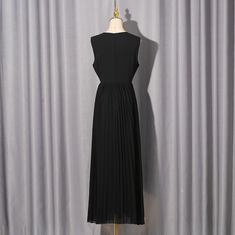 Embellished blazer with pleated midi skirt – SERENE