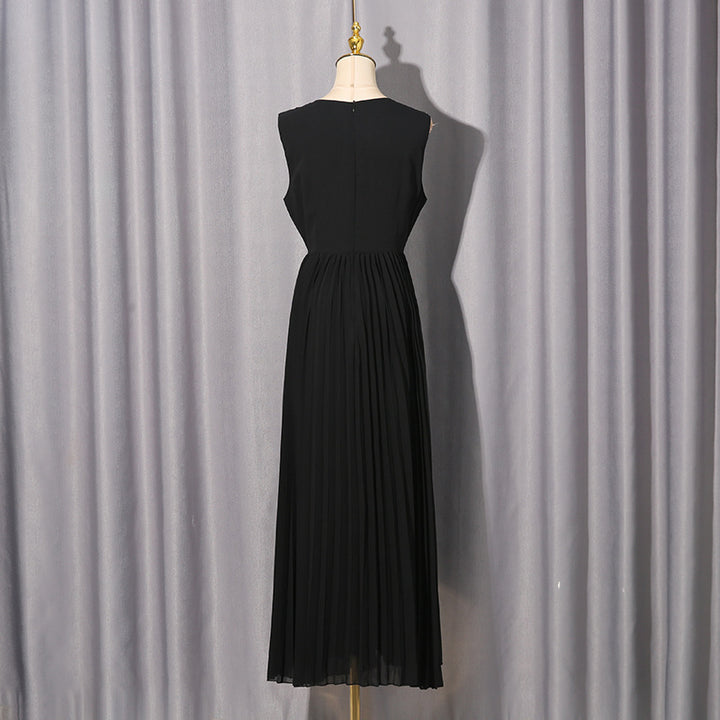 Embellished blazer with pleated midi skirt – SERENE