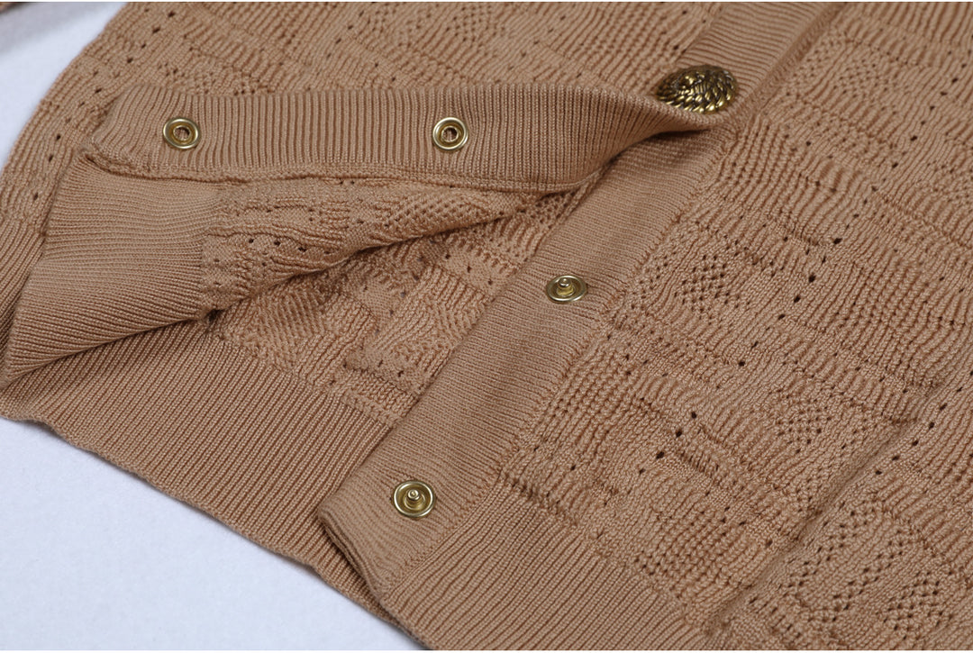 褶皱喇叭袖上衣和高腰裙套装，配腰带 – Rosiny 