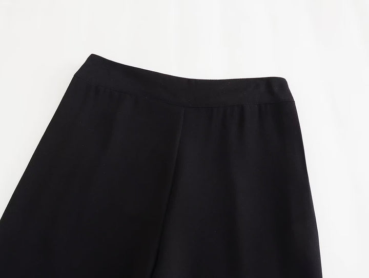 tailored sleeveless vest & wide-leg trousers set – VÉRA